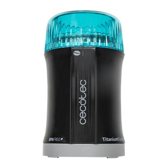 cecotec TitanMill 200 Instruction Manual