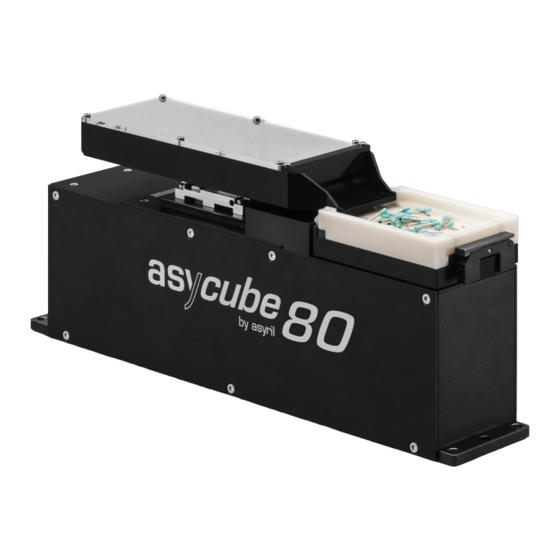 Asyril Asycube 50 Operating Manual