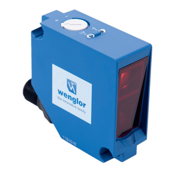 Wenglor P1PK Series Operating Instructions Manual