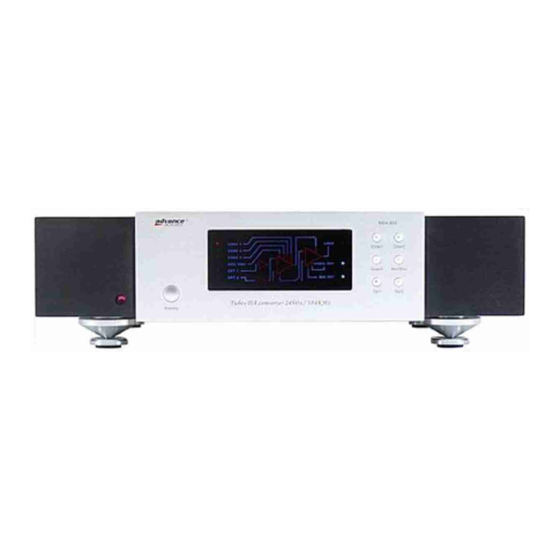 Advance acoustic MDA-503 Owner's Manual