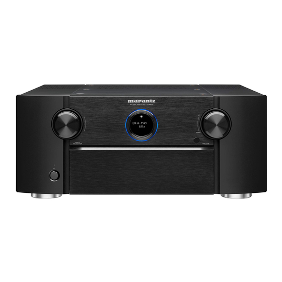 Marantz AV8805 Owner's Manual