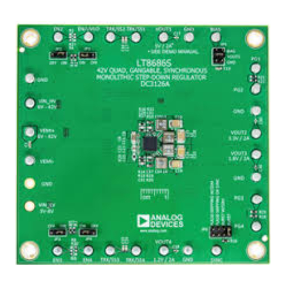 Analog Devices DC3126A Demo Manual