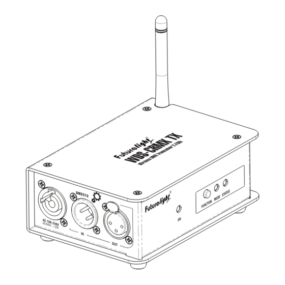 Future light WDS-CRMX TX User Manual