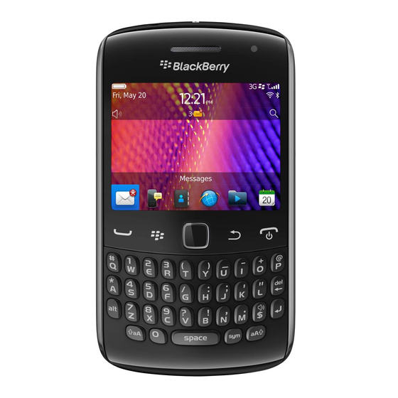 Blackberry Curve 9360 Manuals