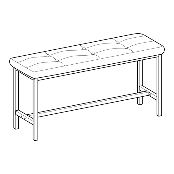 Songmics VASAGLE KTB034 Assembly Instructions Manual