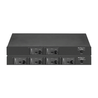IMG STAGE LINE TXS-222HD Instruction Manual