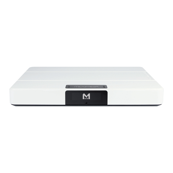 Micromega M-100 User Manual