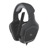 Logitech G231 PRODIGY Setup Manual