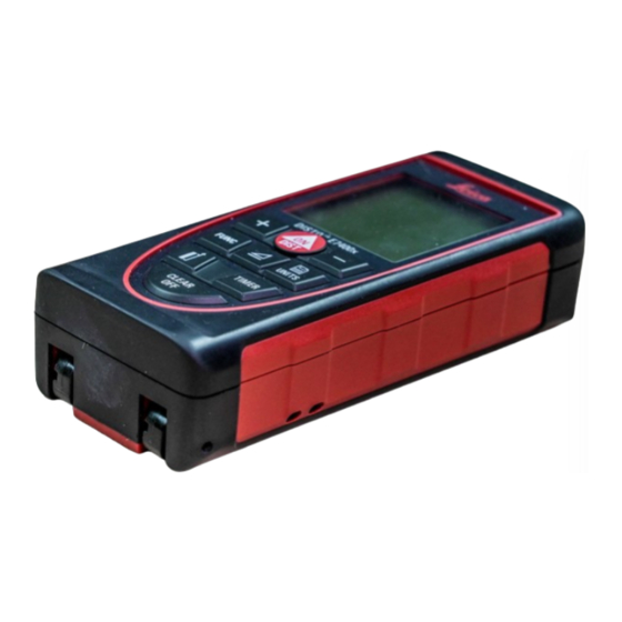Leica DistoX2 User Manual