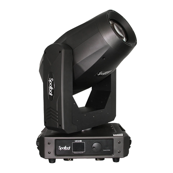 Mega Lite spotbot LED CYM 300 User Manual