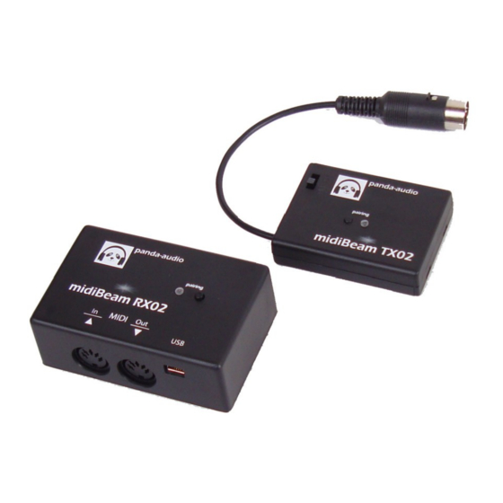 Panda-Audio midiBeam User Manual