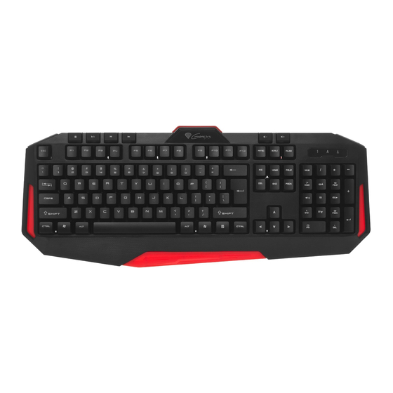 User Manuals: Genesis Rhod 220 Keyboard