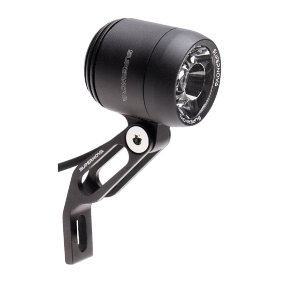 SUPERNOVA E3 E-BIKE Manuals