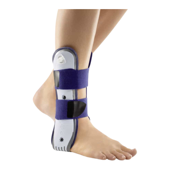 User Manuals: Bauerfeind AirLoc Ankle Brace