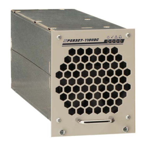 Eltek Valere PSR327 User Manual