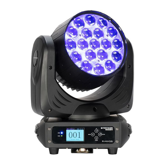 Eliminator Lighting STRYKER WASH User Manual