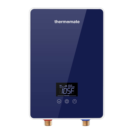 Thermomate ET060 Instruction & Installation Manual