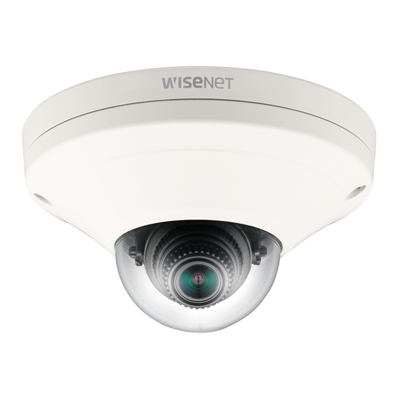 Hanwha Vision XNV-6011 Quick Manual