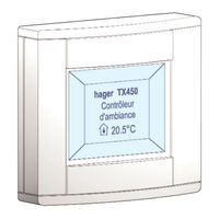 Hager TX450B User Manual