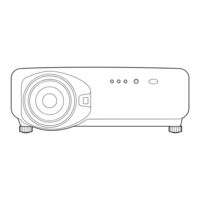 Panasonic PTD7600U - DLP PROJECTOR Operating Instructions Manual