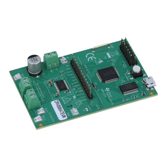 Texas Instruments DRV8886 User Manual