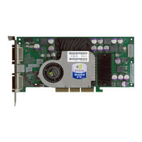 NVIDIA P128 - Quadro FX2000 Dual Graphic Card 8x 128MB Model OEM User Manual