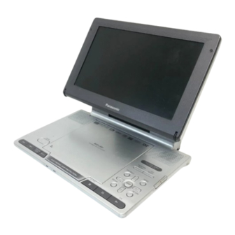 Panasonic DVD-LS912 Operating Instructions Manual