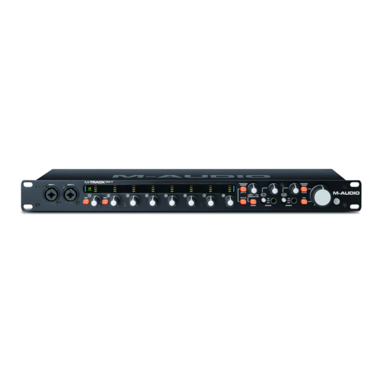 M-Audio M-TRACK EIGHT User Manual