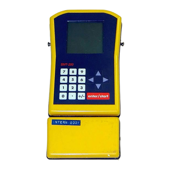 Sensor SMT-200 Operation And Technical Manual