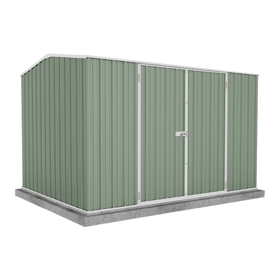 ABSCO SHEDS 30232GK Manuals