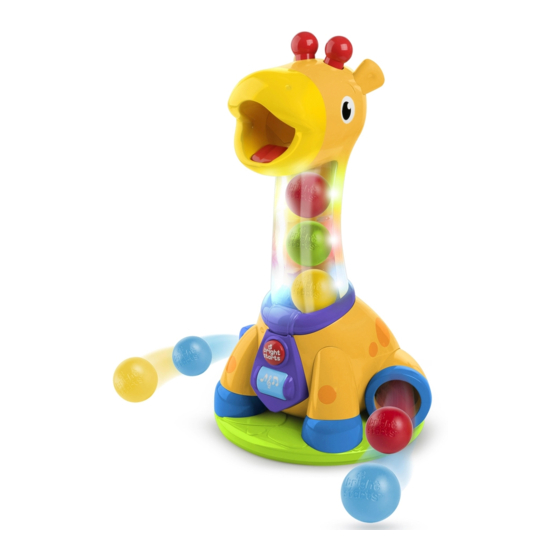 Bright Starts Having A Ball Quick Start Manual