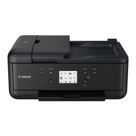 Canon TR7600 Series Online Manual