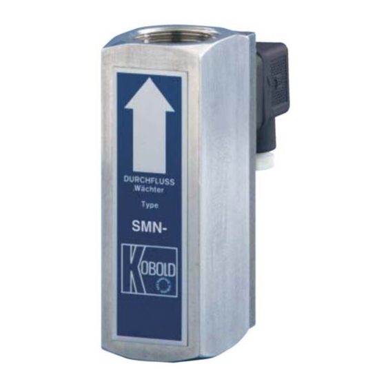 Kobold SMN-1150 H Series Operating Instructions Manual