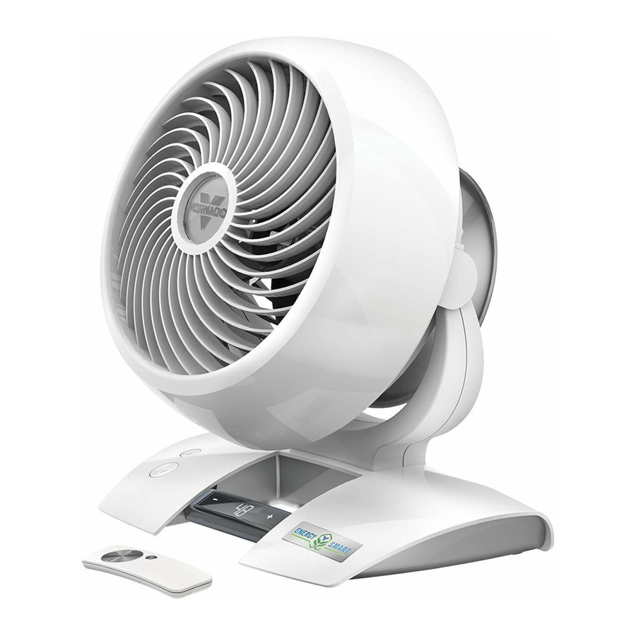 Vornado 5303DC, 6303DC, 6803DC - Air Circulator Manual