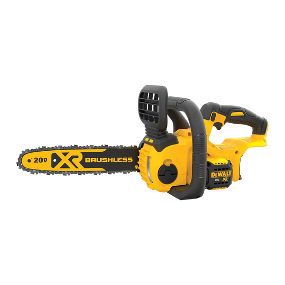 DeWalt DCCS620B Manuals