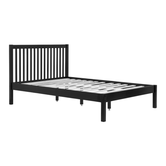 Happy Beds Nova Bed Frame 4ft Assembly Instructions Manual