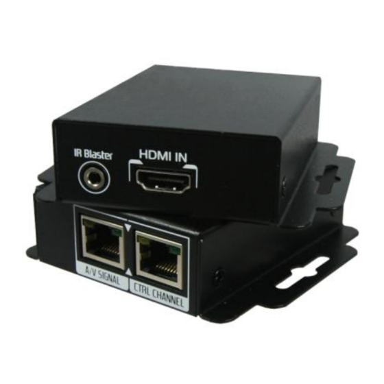 Avenview HDMI-C5-IR-SET Manuals