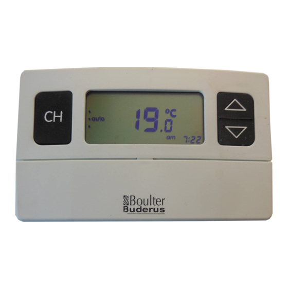 Buderus ModuLink 250 RF User Manual