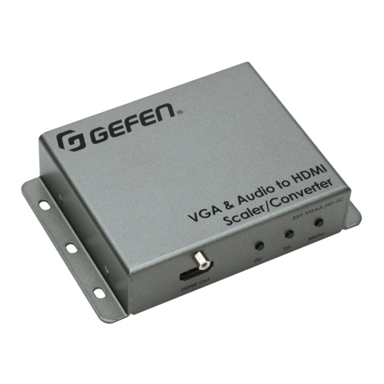 Gefen EXT-VGAA-HD-SC User Manual