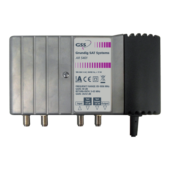 GSS AR 5201 Assembly Instructions Manual