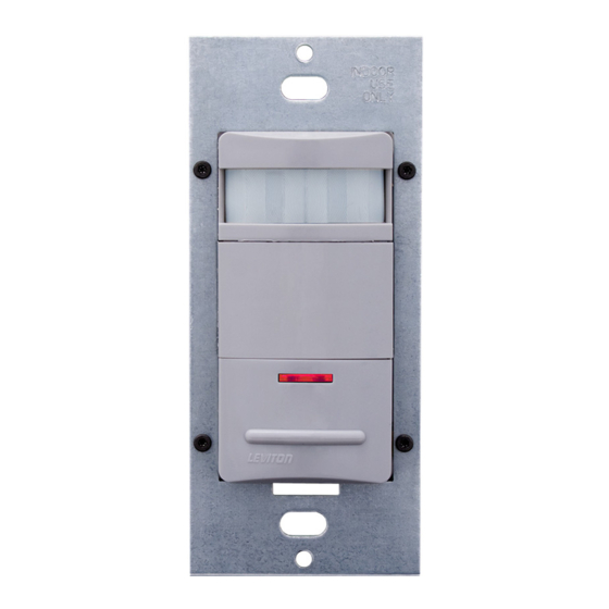 Leviton MDS10-ID Series Installation Instructions
