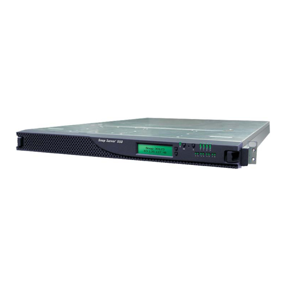 Snap Appliance Snap Server 510 Quick Start Manual And User Cd