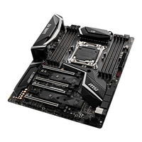 MSI X299 GAMING PRO CARBON Quick Start Manual