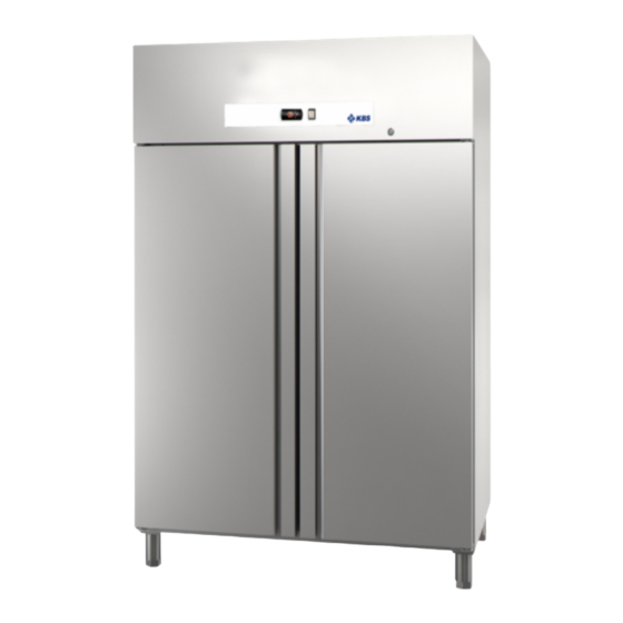 KBS Gastrotechnik KU 707 Installation, Use And Maintenance Instructions