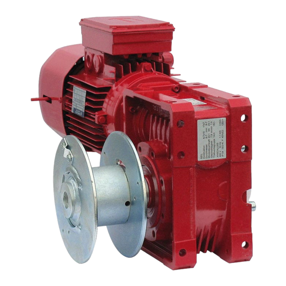 haacon ESF Series Motorized Cable Winch Manuals