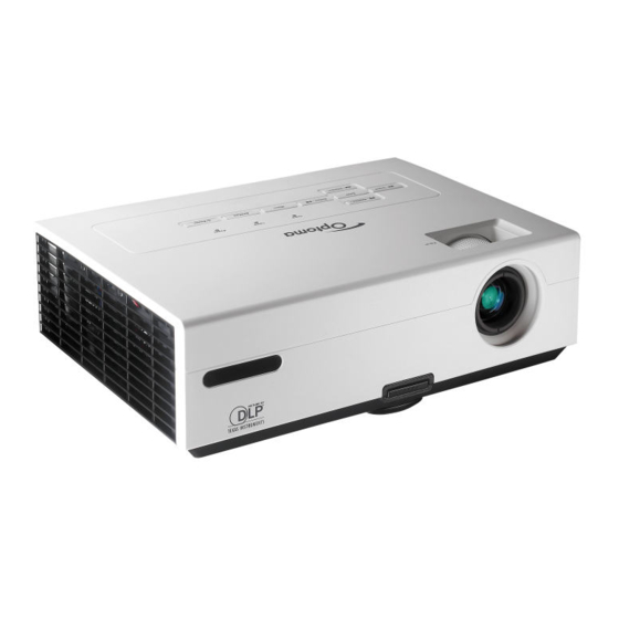 Optoma ES530 Manual