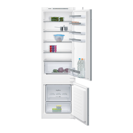 User Manuals: Siemens KS10Z010 Accessory Refrigerators