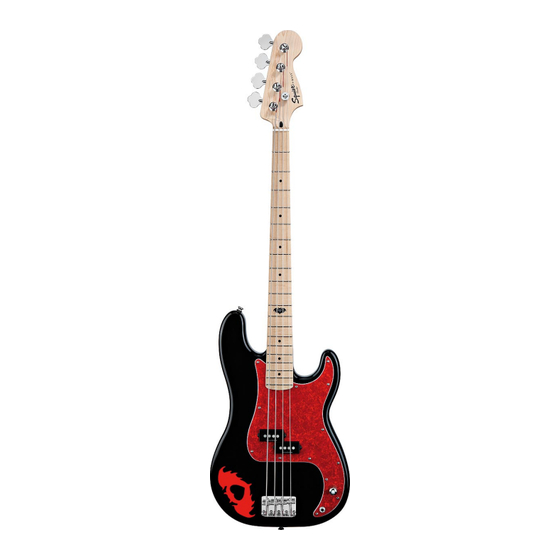 Squier Pete Wentz P Bass Specifications