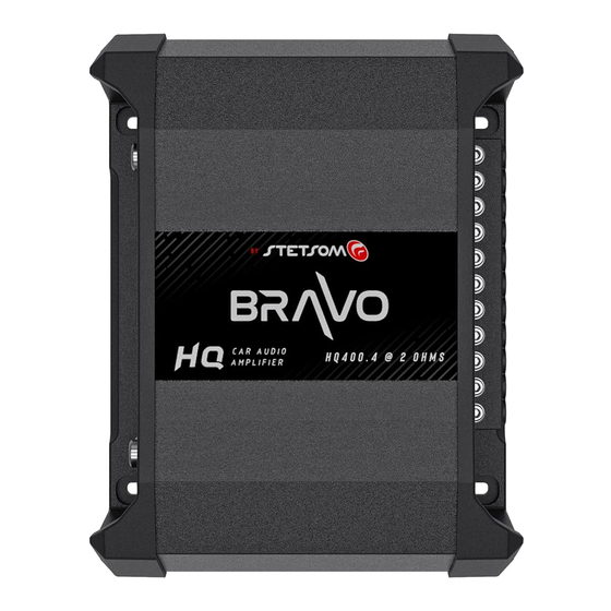 StetSom BRAVO HQ 400.4 Manuals