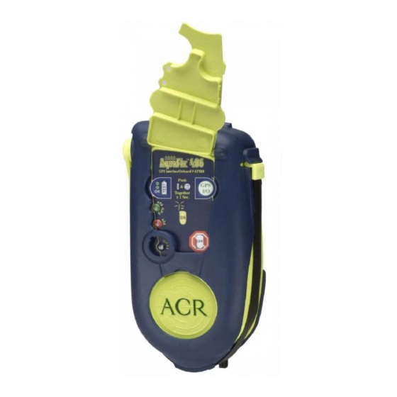 ACR Electronics AQUAFIX 406 Specification